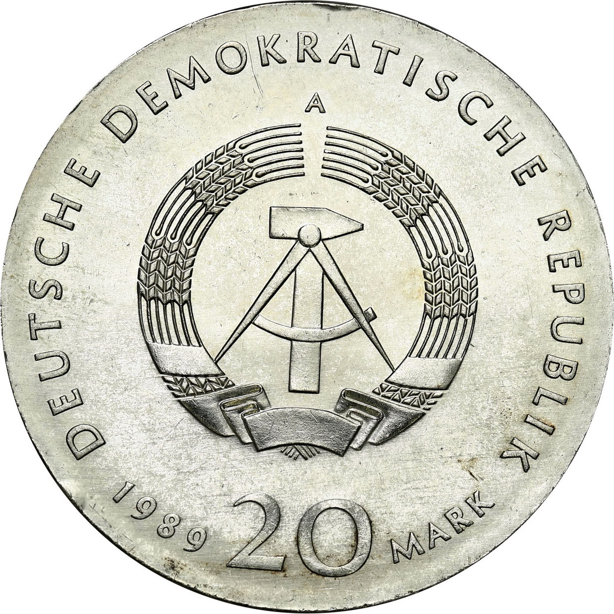 Niemcy, DDR. 20 marek 1989 Müntzer